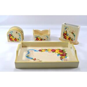 Vintage Dansk Teak Wood Jens‎ Quistgaard 18" MCM Serving Tray Galley Rails